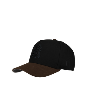 New York Yankees Walnut Blackout 9Fifty A Frame Snapback Hat