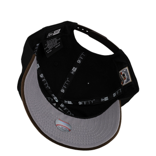 New York Yankees Walnut Blackout 9Fifty A Frame Snapback Hat
