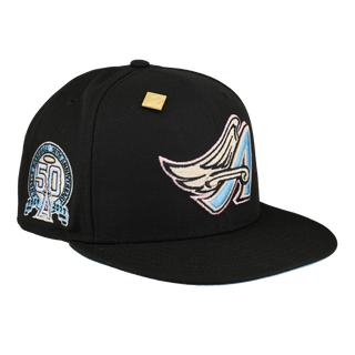 Anaheim Angels 50th Anniversary Patch 59Fifty Fitted Hat