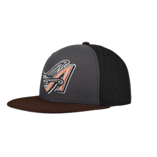 Anaheim Angels 50th Anniversary Patch Pinwheel 59Fifty Fitted Hat