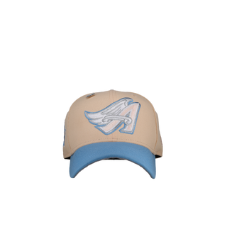 Anaheim Angels 40th Anniversary Light Peach/Light Blue Trippy Metallic 59Fifty Fitted Hat