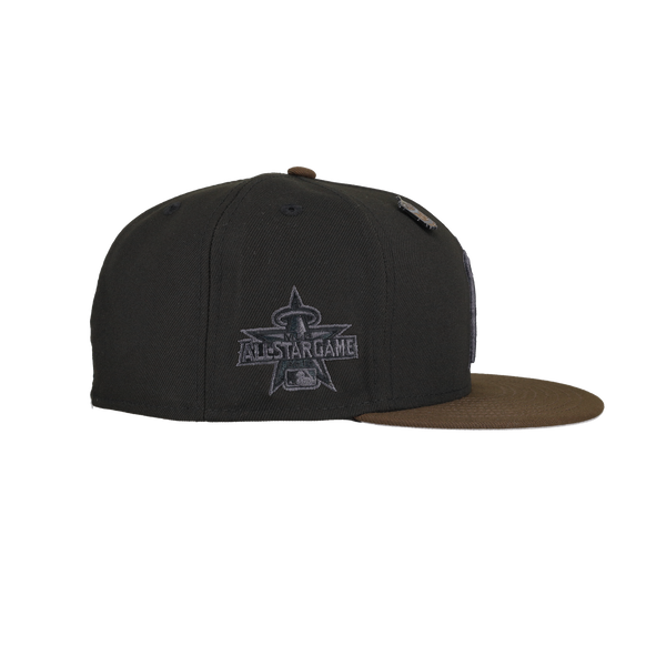 Anaheim Angels Walnut Blackout Collection 2010 All Star Game 59Fifty Fitted Hat (RESTOCK)