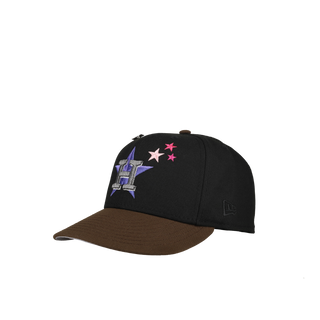 Houston Astros 45th Anniversary Black Walnut Purple Metallic 59Fifty Fitted Hat