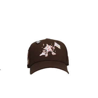 Houston Astros Apollo 11 Brown Cartoon 59Fifty Fitted Hat