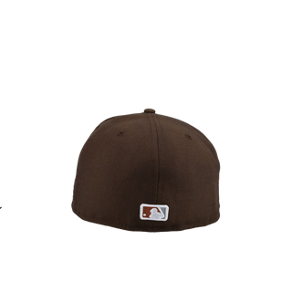 Houston Astros Apollo 11 Brown Cartoon 59Fifty Fitted Hat