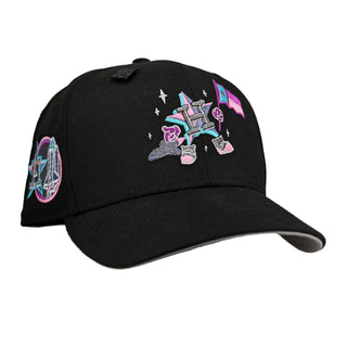 Houston Astros Cartoon "Cosmic Frequency" Metallic 59Fifty Fitted Hat
