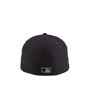 Houston Astros 50th Anniversary Graphite/Green Silver Metallic 59Fifty Fitted Hat