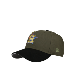 Houston Astros 2005 World Series Metallic Olive 59Fifty Fitted Hat