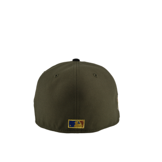 Houston Astros 2005 World Series Metallic Olive 59Fifty Fitted Hat