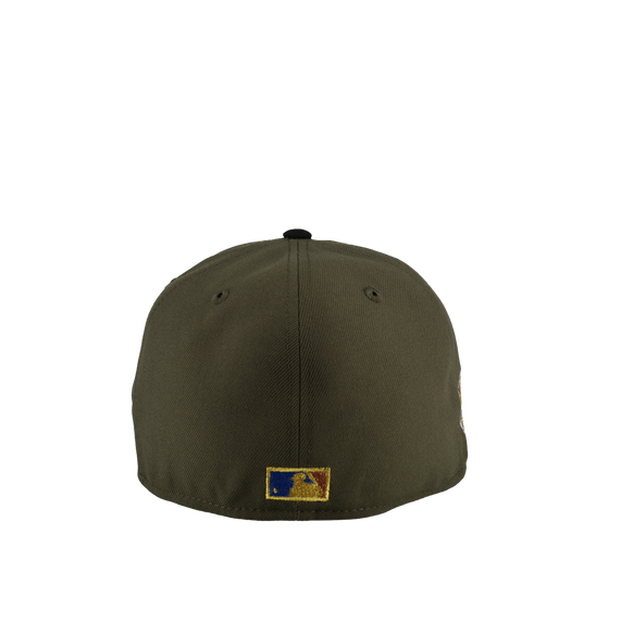 Houston Astros 2005 World Series Metallic Olive 59Fifty Fitted Hat