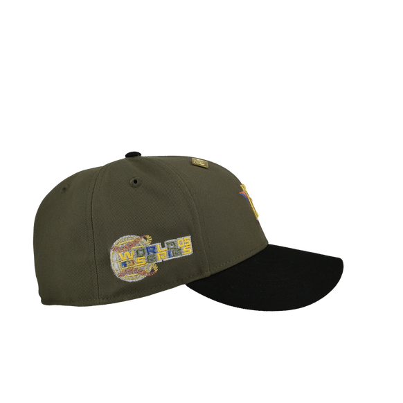 Houston Astros 2005 World Series Metallic Olive 59Fifty Fitted Hat