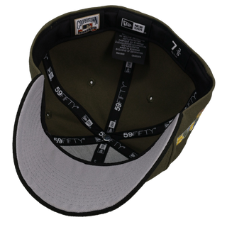 Houston Astros 2005 World Series Metallic Olive 59Fifty Fitted Hat
