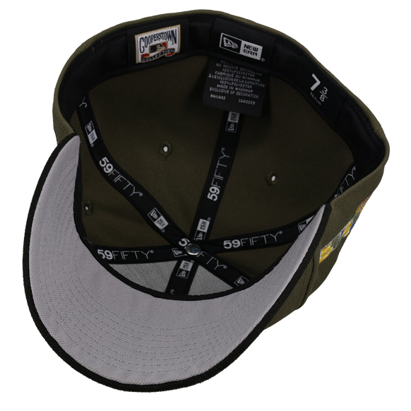Houston Astros 2005 World Series Metallic Olive 59Fifty Fitted Hat