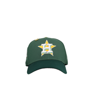 Houston Astros 45th Anniversary Dark Green Yellow Star Metallic 59Fifty Fitted Hat