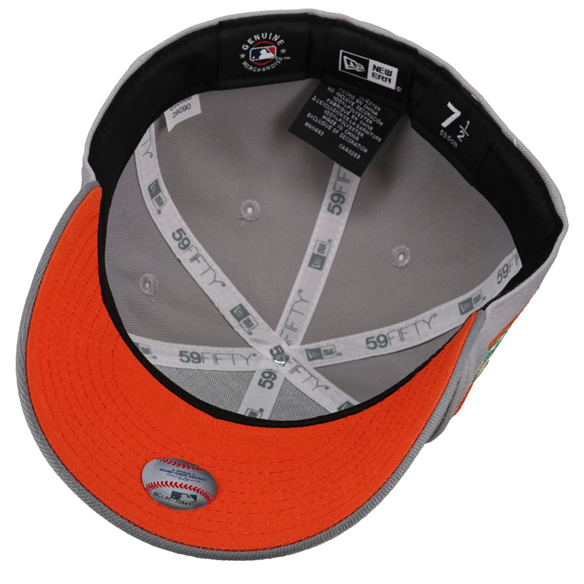 Houston Astros Cacti Park Grey 59Fifty Fitted Hat