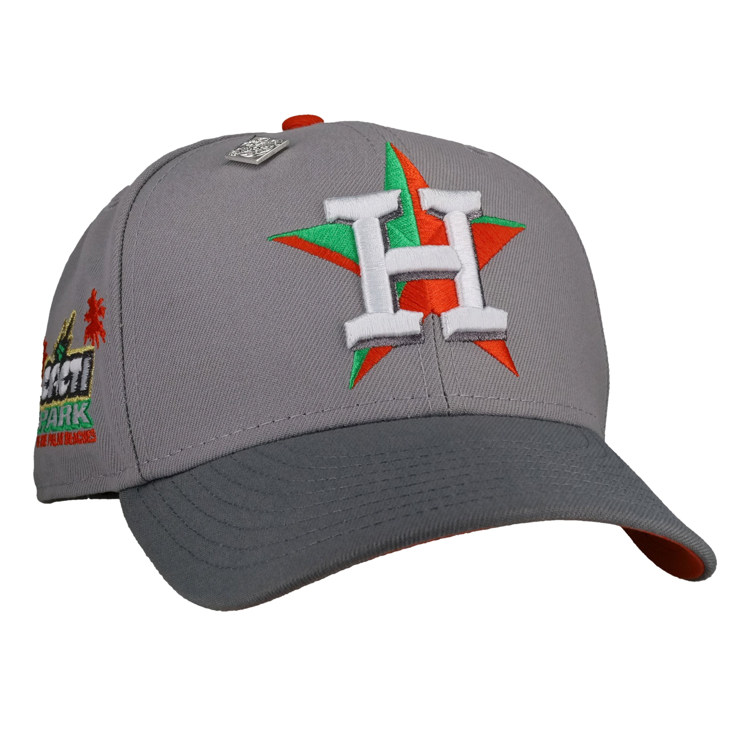Houston Astros Cacti Park Grey 59Fifty Fitted Hat