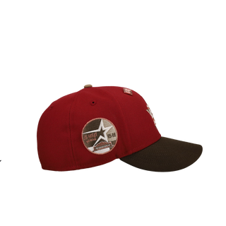 Houston Astros 35 Years Red/Brown Metallic 59Fifty Fitted Hat