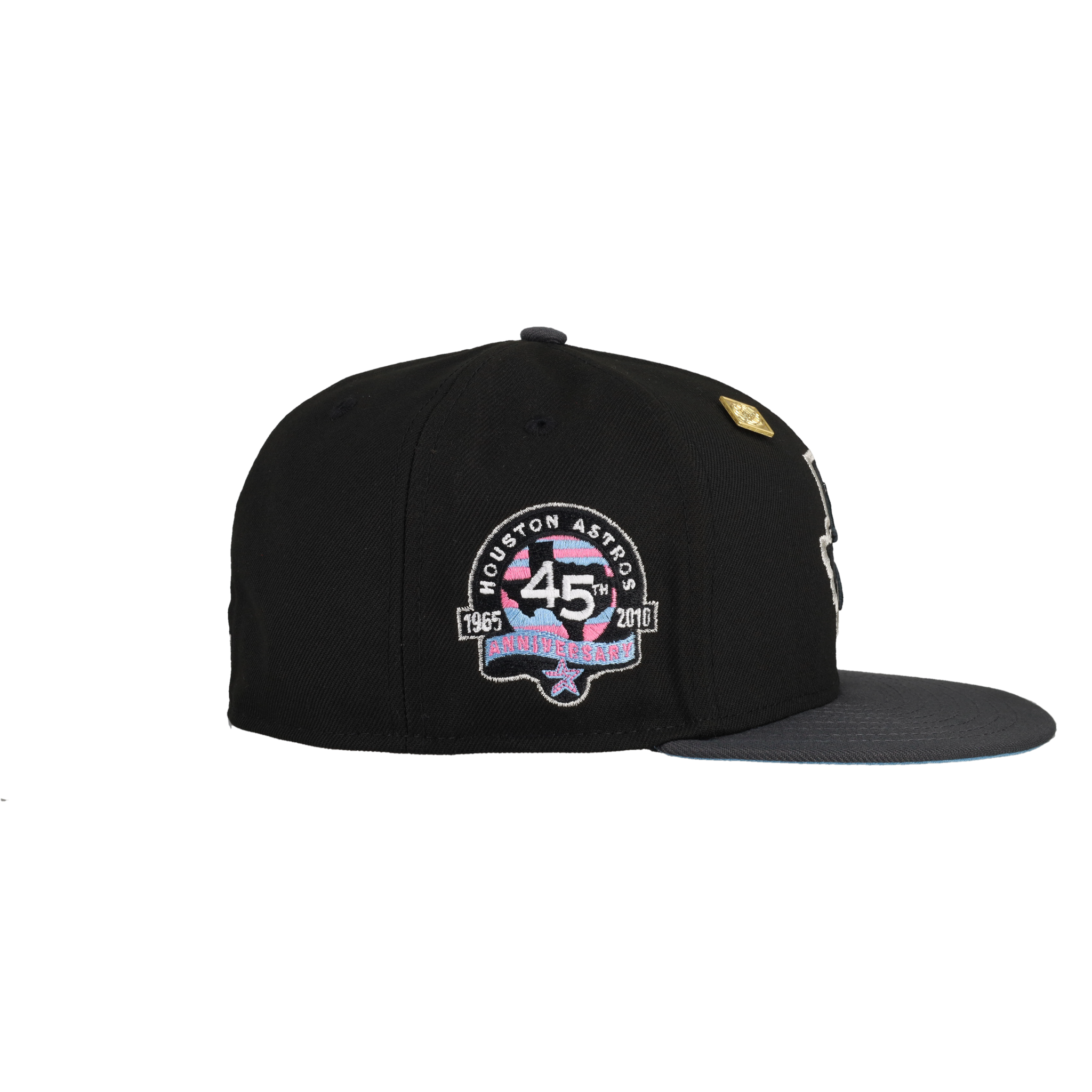Houston Astros New Era 40th Team Anniversary 59FIFTY Fitted Hat - White/Pink