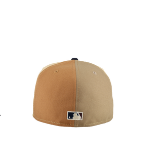 Houston Astros 2000 Inaugural Season Tan/Orange Pinwheel 59Fifty Fitted Hat