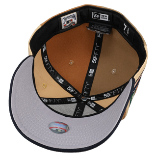 Houston Astros 2000 Inaugural Season Tan/Orange Pinwheel 59Fifty Fitted Hat
