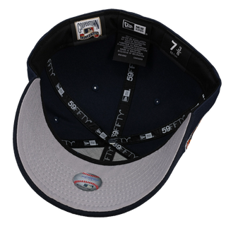 Houston Astros 45th Anniversary Navy Upside Down Chainstitch 59Fifty Fitted Hat