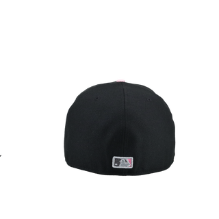 Oakland Athletics Metallic Stomper Black/Pink Rickey Henderson 59Fifty Fitted Hat