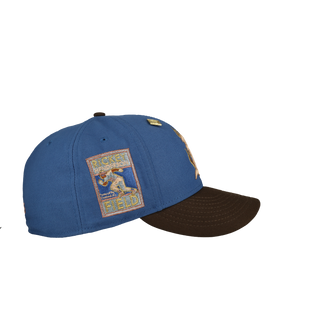 Oakland Athletics Rickey Henderson Indigo Blue/Walnut 59Fifty Fitted Hat