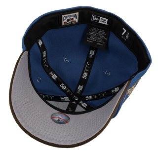 Oakland Athletics Rickey Henderson Indigo Blue/Walnut 59Fifty Fitted Hat