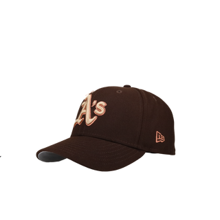 Oakland Athletics Rickey Henderson Brown Copper Metallic 59Fifty Fitted Hat