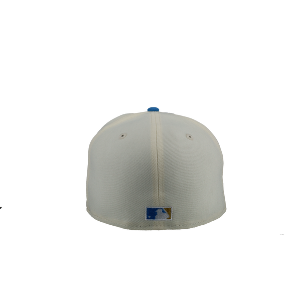 Oakland Athletics 1989 World Series Metallic Stomper Off White 59Fifty Fitted Hat