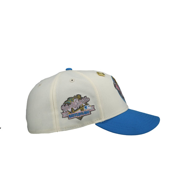 Oakland Athletics 1989 World Series Metallic Stomper Off White 59Fifty Fitted Hat
