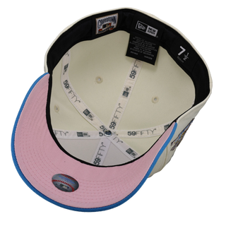 Oakland Athletics 1989 World Series Metallic Stomper Off White 59Fifty Fitted Hat