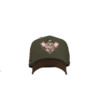 Oakland Athletics Rickey Henderson Olive/Brown 59Fifty Fitted Hat