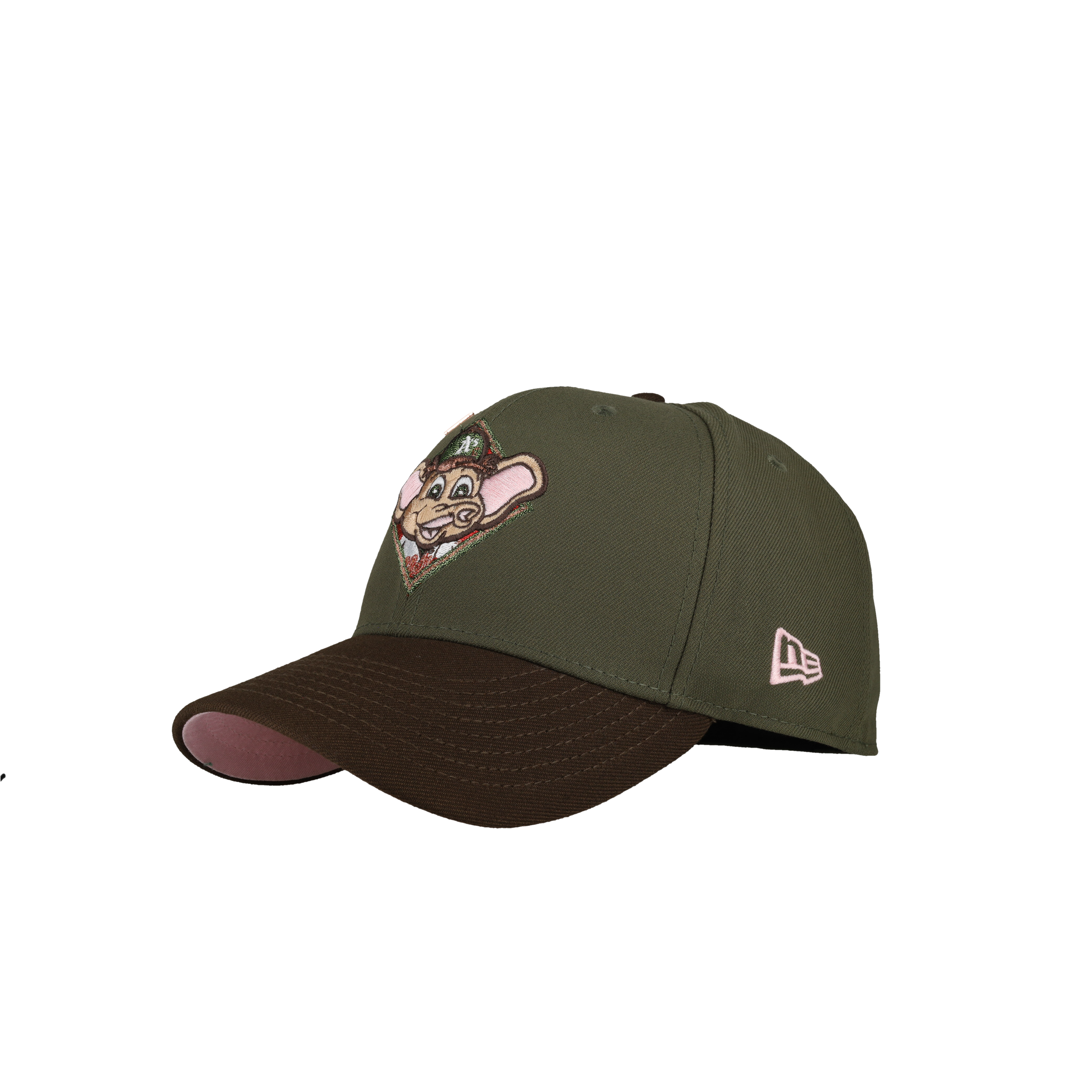 Oakland Athletics Rickey Henderson Olive/Brown 59Fifty Fitted Hat