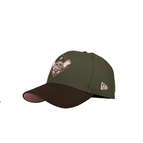 Oakland Athletics Rickey Henderson Olive/Brown 59Fifty Fitted Hat