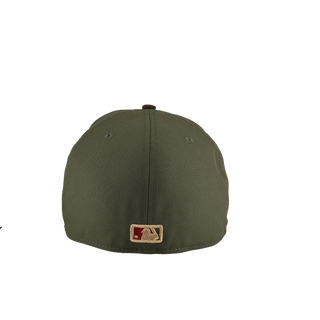Oakland Athletics Rickey Henderson Olive/Brown 59Fifty Fitted Hat