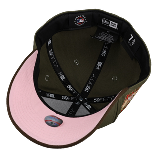 Oakland Athletics Rickey Henderson Olive/Brown 59Fifty Fitted Hat
