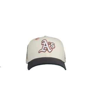 Oakland Athletics Rickey Henderson Chrome Bronze Metallic 59Fifty Fitted Hat