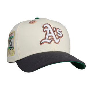 Oakland Athletics Rickey Henderson Chrome Bronze Metallic 59Fifty Fitted Hat