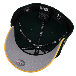 Oakland Athletics Rickey Henderson Upside Down Chainstitch 59Fifty Fitted Hat