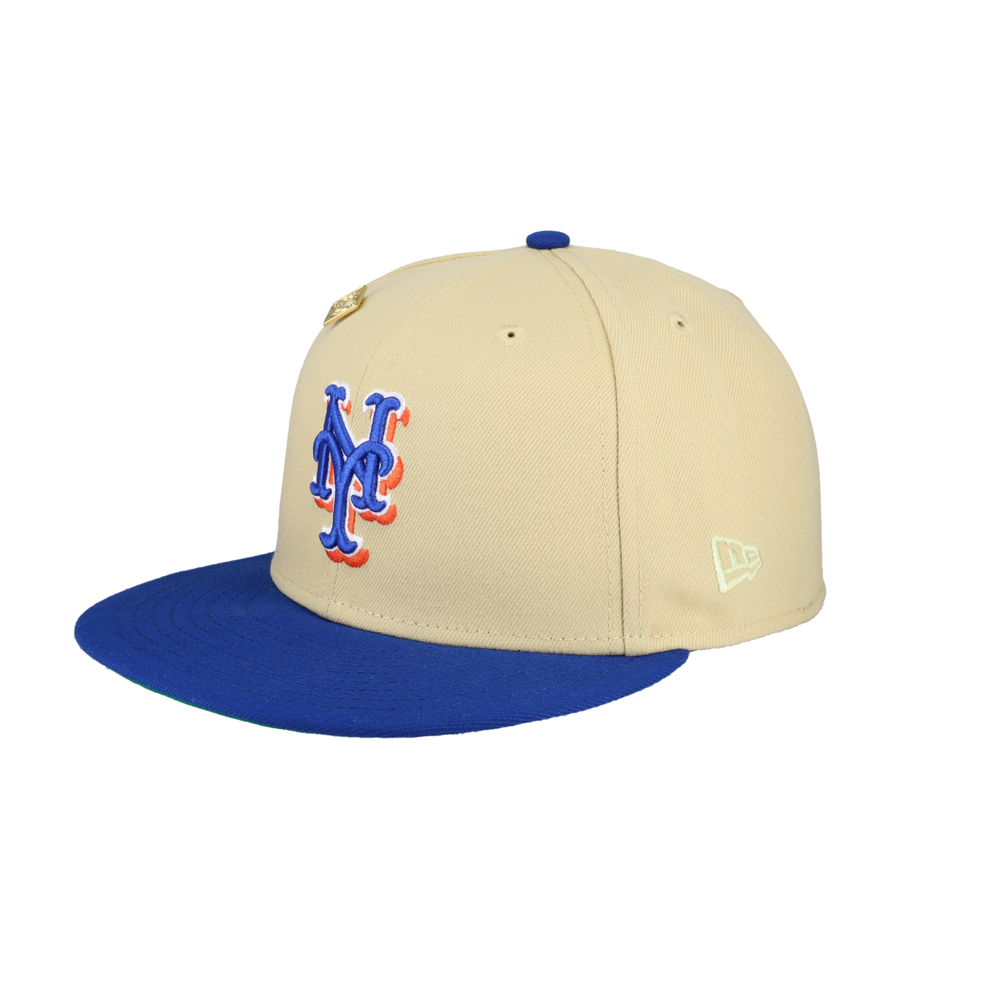 New York Mets 40th Anniversary Patch New Era 59FIFTY Fitted Hat 7 1/2