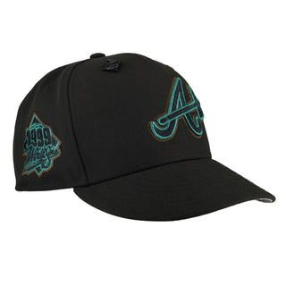 Atlanta Braves Black 1999 World Series Patch 59Fifty Fitted Hat