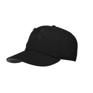 Atlanta Braves Tomahawk 1999 World Series Patch 59Fifty Fitted Hat (RESTOCK), close-up detail
