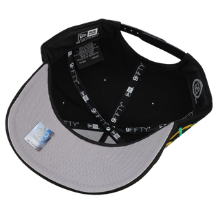 Chicago Blackhawks Team Color 9Fifty A Frame Snapback Hat (Grey Brim)