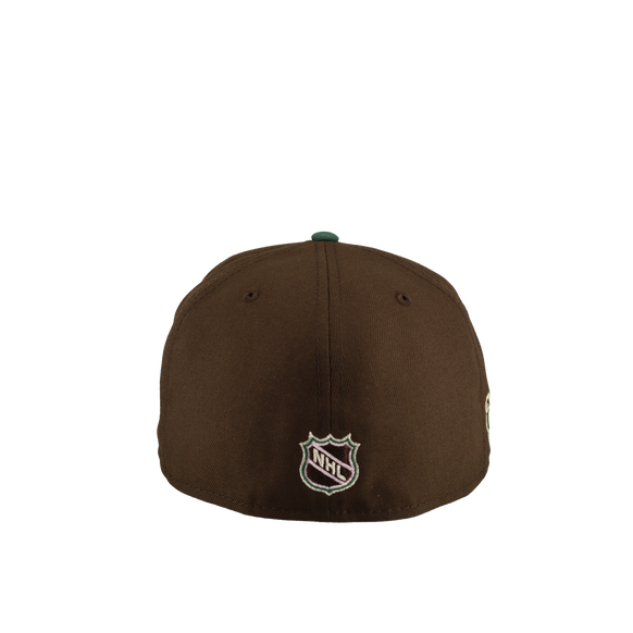 Chicago Black Hawks Six Time Champion Walnut/Camo 59Fifty Fitted Hat