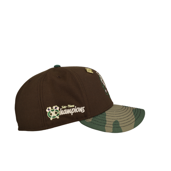 Chicago Black Hawks Six Time Champion Walnut/Camo 59Fifty Fitted Hat