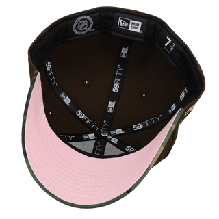 Chicago Black Hawks Six Time Champion Walnut/Camo 59Fifty Fitted Hat
