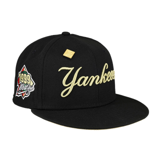 New York Yankees Script Logo 1999 World Series Patch 59Fifty Fitted Hat