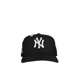 New York Yankees 2000 WS Champs Black Pink Silver Metallic 59Fifty Fitted Hat