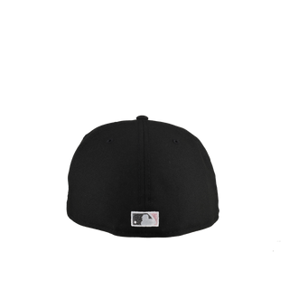 New York Yankees 2000 WS Champs Black Pink Silver Metallic 59Fifty Fitted Hat